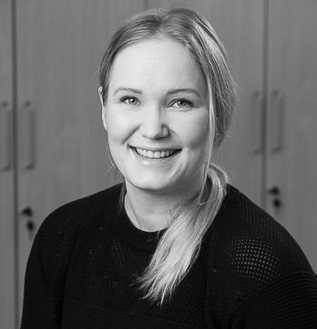 Production Advisor, Jenni Martikainen.